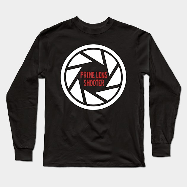 Prime Lens Shooter Long Sleeve T-Shirt by Ali Kalkanlı